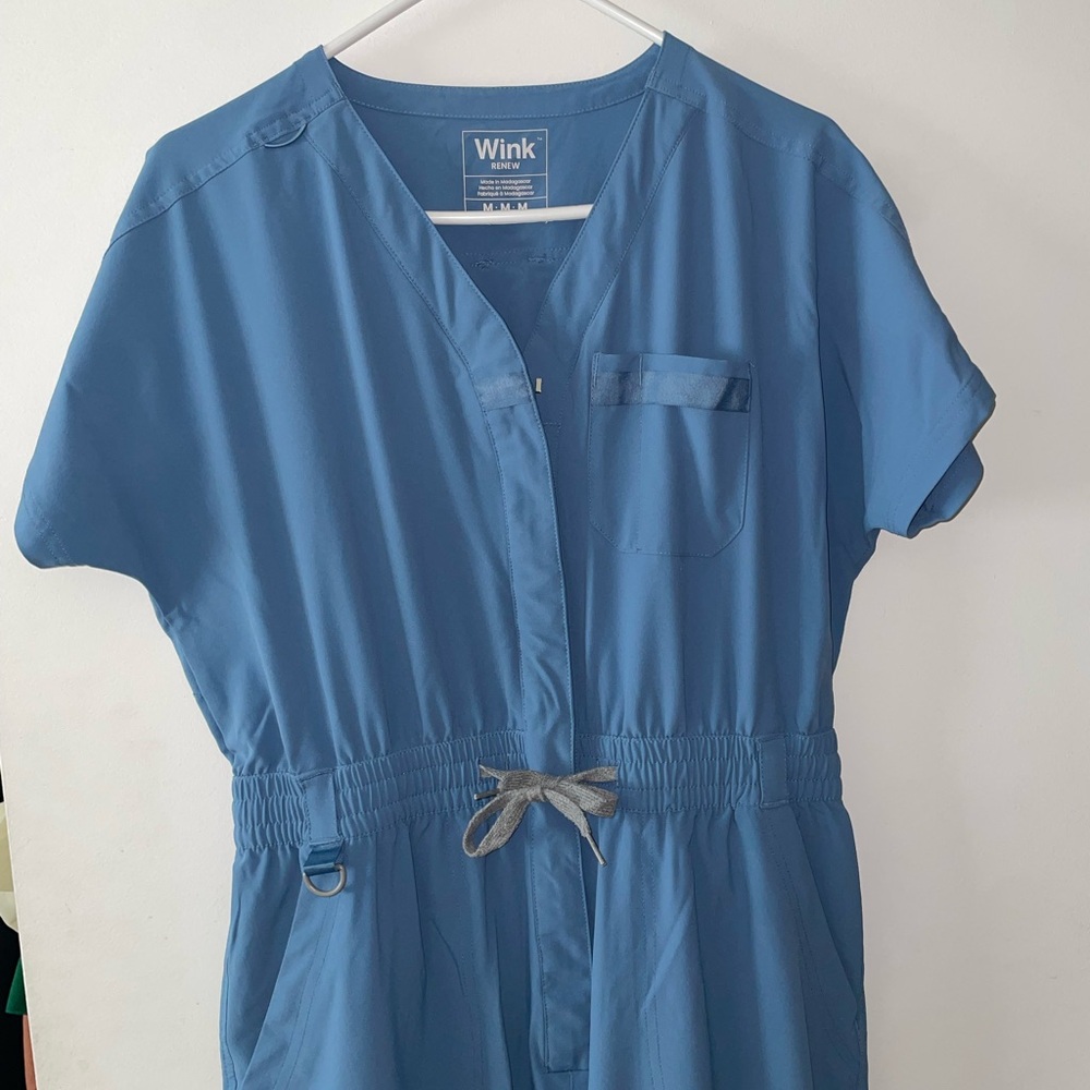 Wink Scrubs  Short Sleeve Jumpsuit